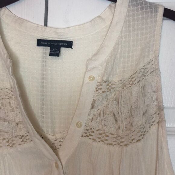 American Eagle Button Down Blouse - Picture 3 of 6